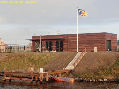 het clubhuis van duikteam ijmond